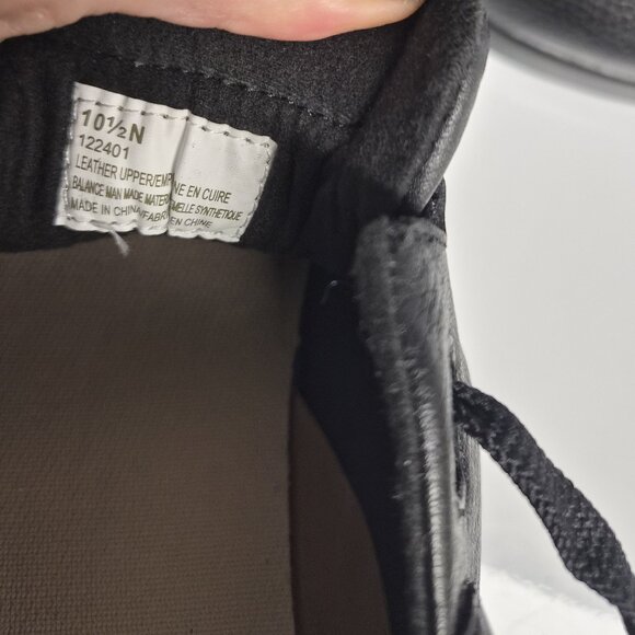 Supremes by Softspots Black Leather Shoes 10.5N Classic - Picture 7 of 9